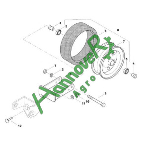 Позиція 7 Обід 300x100 AC819915, АС819915, Kverneland , Квернеланд